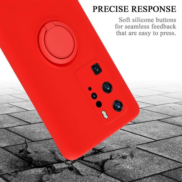 Actual product image Cadorabo TPU Liquid Ring Silicone Case Cover (Huawei P40 Pro+)