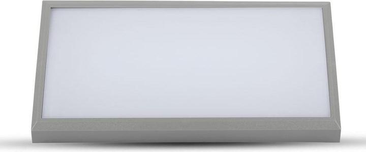 Image du produit V-TAC VT8055N Paysage extérieur à LED 20 W Lumière douce, grande, 4200 K, corps gris, IP65 (2050 lm)