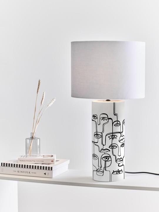 Produktbild Markslöjd Tischleuchte Family 1L, E27, 60 W, Weiss (E27)