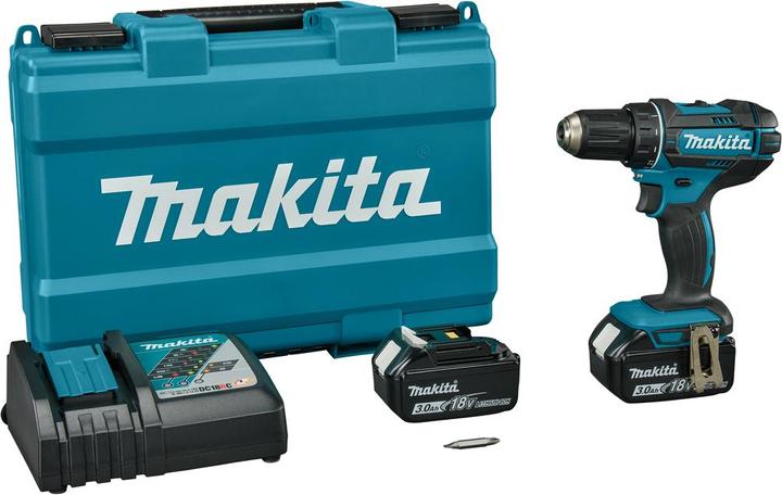 Image du produit Makita DDF482RFE Perceuse-visseuse sans fil (Fonctionnement sur batterie)