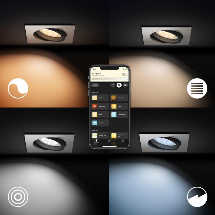 Immagine prodotto Philips Hue Milliskin Base BT (350 lm, GU10)