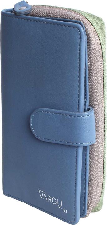sky blue - sage green