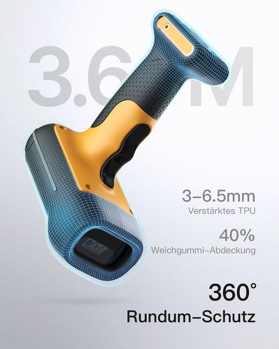 Actual product image Inateck Barcodescanner 75 black (BCST-75 black)