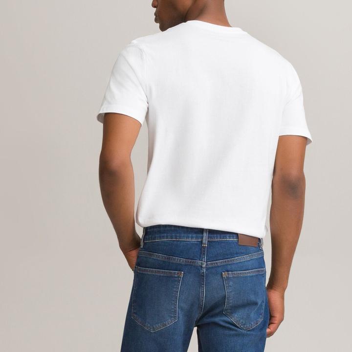 Image du produit La Redoute Collections T-shirt avec col en V (M)