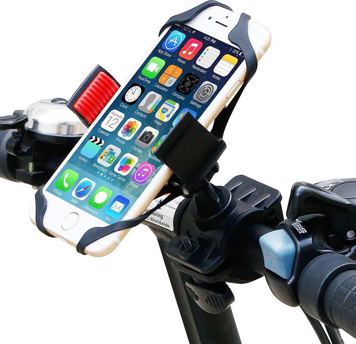 Produktbild PhoneLook Universal Telefonhalter für Fahrrad mit Gummiband für flexible Grösse