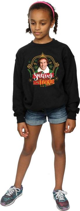 Produktbild Elf Buddy Smiling Sweatshirt Mädchen (140, 146)
