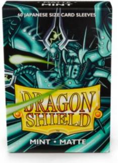 Produktbild Arcane Tinman Dragon Shield Small Sleeves Matte Mint (60Sleeves)