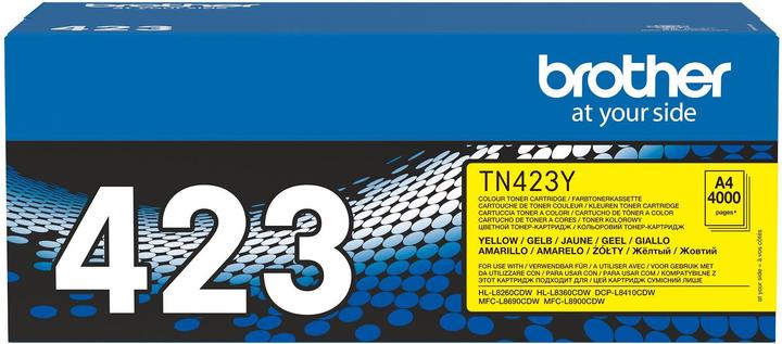 Actual product image Brother Tn-423y (Y)