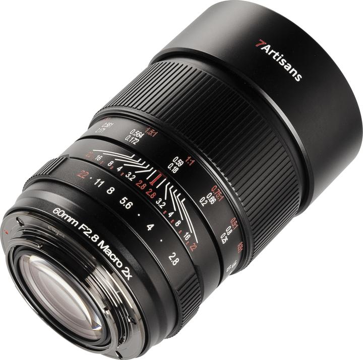 Produktbild 7artisans 60mm F2.8 Macro 2x Sony (E Mount) (Sony E, Vollformat)