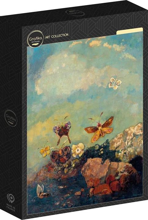 Actual product image Grafika Puzzle 500 pieces Odilon Redon - Butterflies, 1910 (500 pieces)