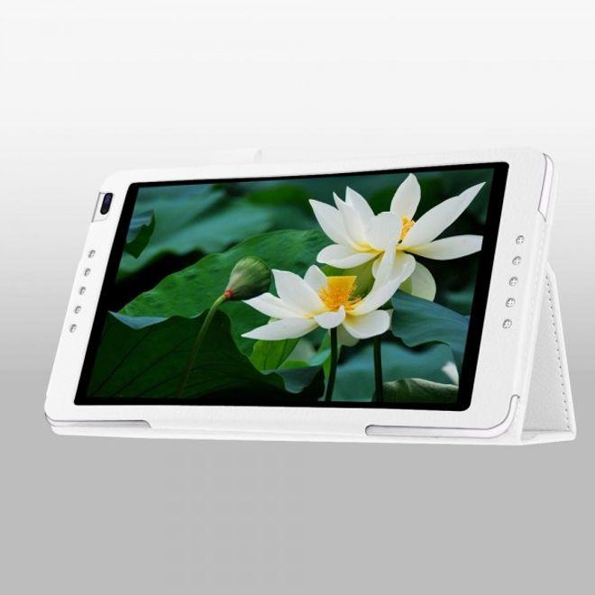 Image du produit MU Classic Couverture en cuir avec texture litchi (Huawei MediaPad M1 8.0)
