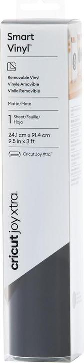 Cricut Vinyl film Joy Xtra Smart removable 24.1 x 91.4 cm, black