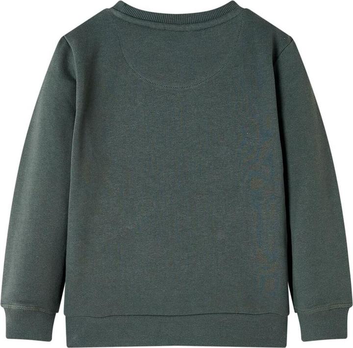 Actual product image VidaXL Children's sweatshirt dark khaki 92,Material: 92 % cotton (92)