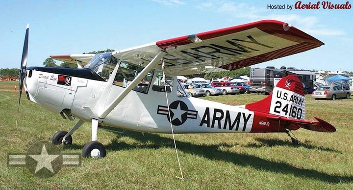 Productafbeelding Seagull Models ( SG-Models ) Cessna Bird Dog "DeadEye" 122" ARF 75-125CCm (Schaalmodel)