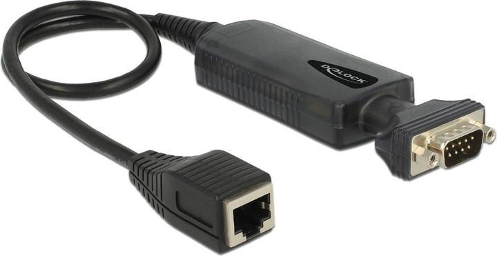 Image du produit Delock Convertisseur RS232 vers LAN, noir (VGA, 4.80 cm)
