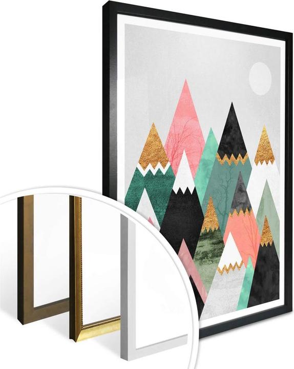 Immagine prodotto Trenddeko Montagne colorate (30 x 40 cm)