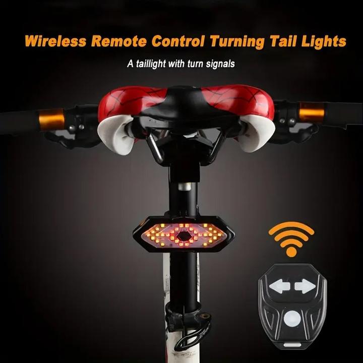 Actual product image Cbx Fahrrad-Rücklicht mit Blinker, Fahrradlicht mit Blinker, Fahrradblinker
