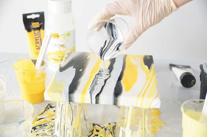 Immagine prodotto Kreul Goya Fluido di colata (Giallo, 250 ml)