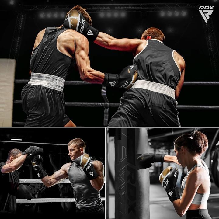 Actual product image Rdx Boxing Glove Bgr-F7 Red (14 OZ, One size)