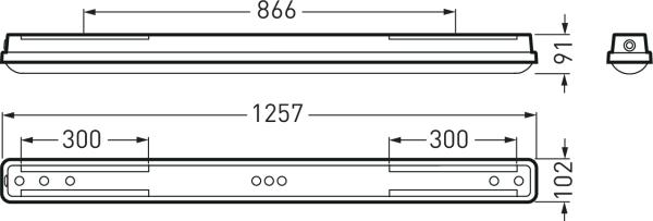 Immagine prodotto Trilux Apparecchio LED a prova di umidità (2700 lm)