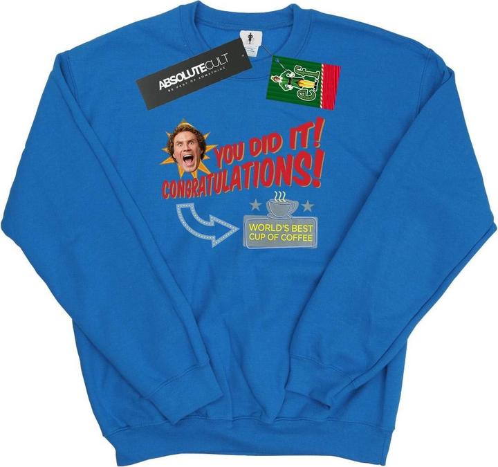 Produktbild Elf World's Best Coffee Sweatshirt (L)