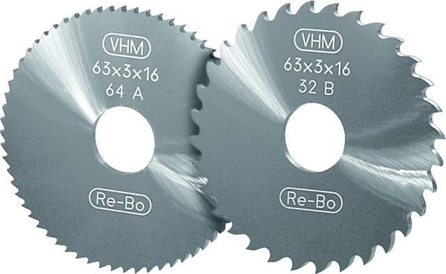 Actual product image Re-Bo Solid carbide circular saw blade DIN 1837 A fine uncoated