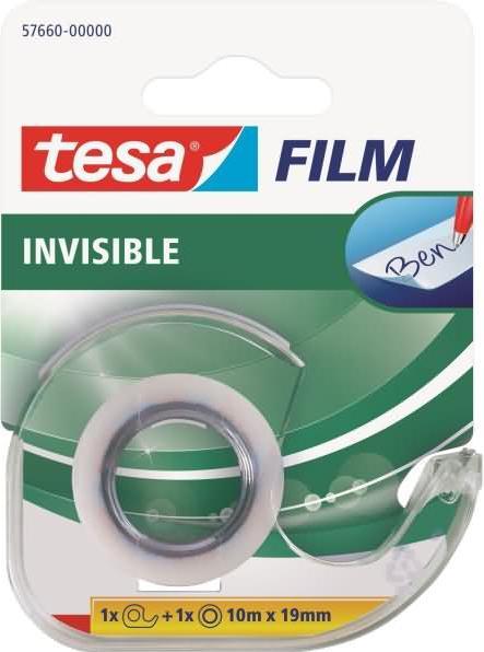 Produktbild tesa 2x tesafilm KRISTALL-KLAR, hochtransparent, alterungsbeständig, mit starker Haftung (15 mm)