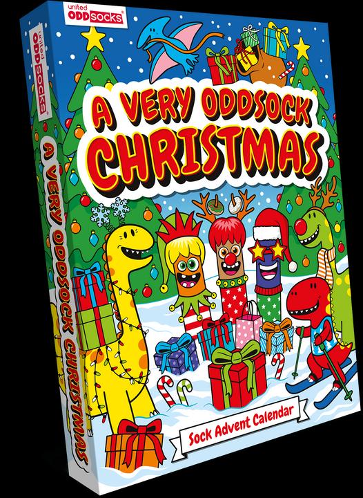 Actual product image United Oddsocks Advent Calendar Socks (30 - 38)