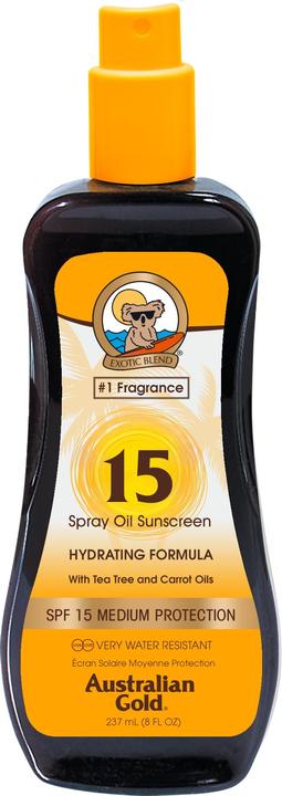Produktbild Australian Gold Ölspray (Sonnenspray, Sonnenöl, SPF 15, 237 ml)