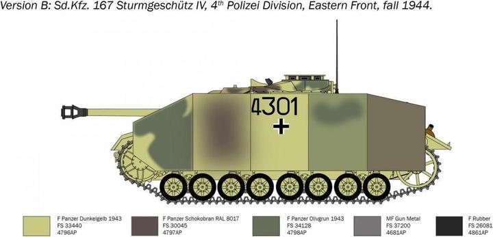 Produktbild 1:35 Dt. Sd.Kfz.167 Sturmgeschütz IV