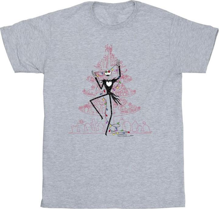 Produktbild Disney The Nightmare Before Christmas Tree Pink TShirt (M)
