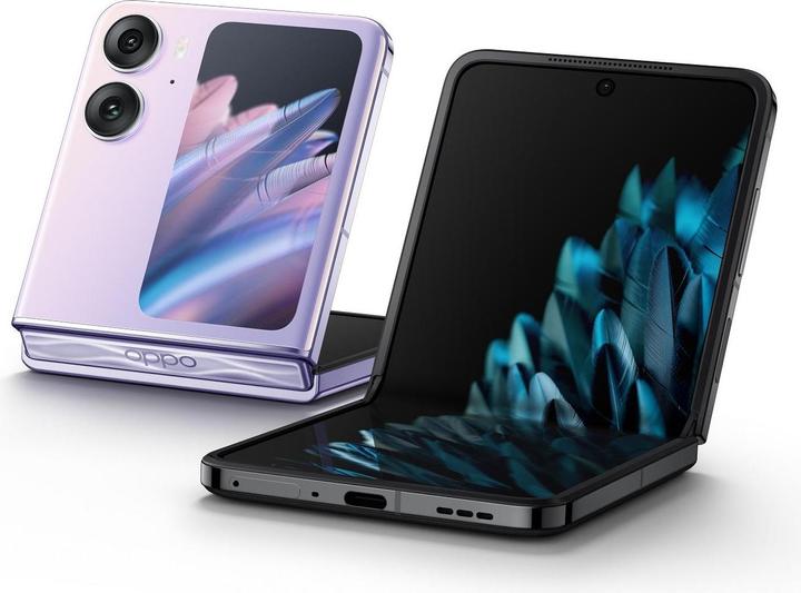 Actual product image OPPO Find N2 Flip (256 GB, Astral Black, 6.80", Dual SIM, 50 Mpx, 5G)