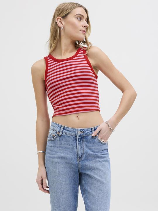 Produktbild JJXX Jxfallon Str Sl Stripe Rib Top Jrs Sn (M)
