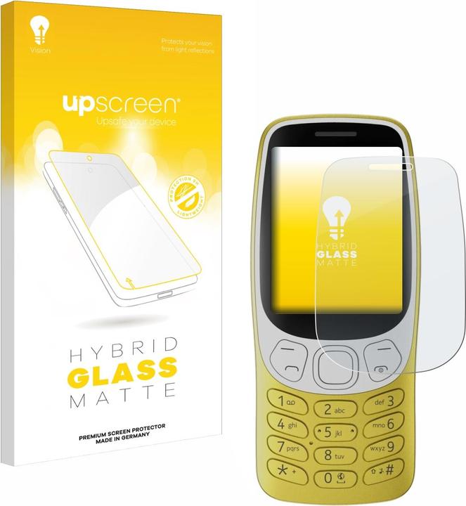 Immagine prodotto upscreen Vetro protettivo Pellicola protettiva vetro Pellicola protettiva schermo opaco (1 Pezzo/i, Nokia 3210)