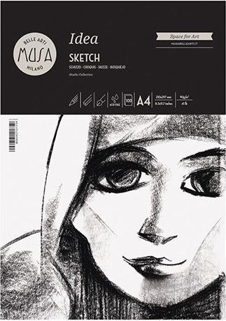 Actual product image CWR Drawing pad 100 (A4)