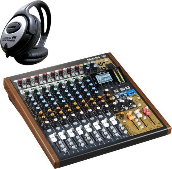 Produktbild Tascam Model 12 Mischpult mit Kopfhörer (Studio- und Livemixer)