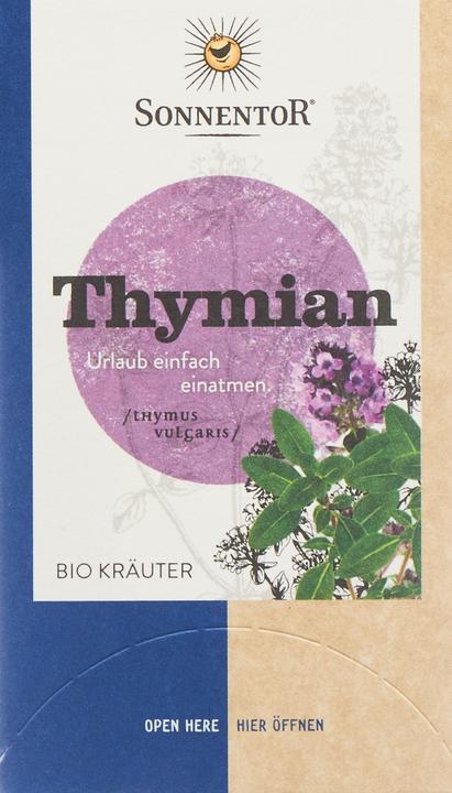 Actual product image Sonnentor Thymian Tee (21 g)