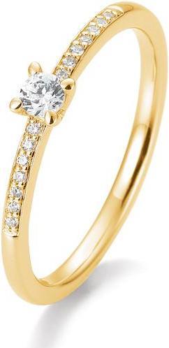Actual product image Breuning RING - 4er Krappe (56, 750/18 K Gold)