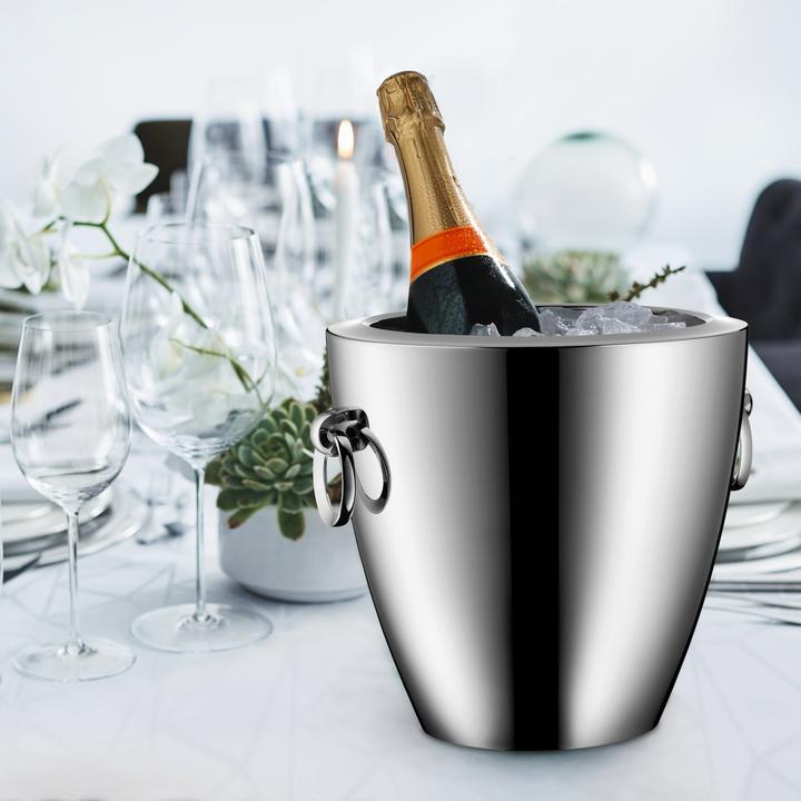Produktbild WMF Sektkühler Champagnerkühler doppelwandig 19,5cm Jette Edelstahl poliert