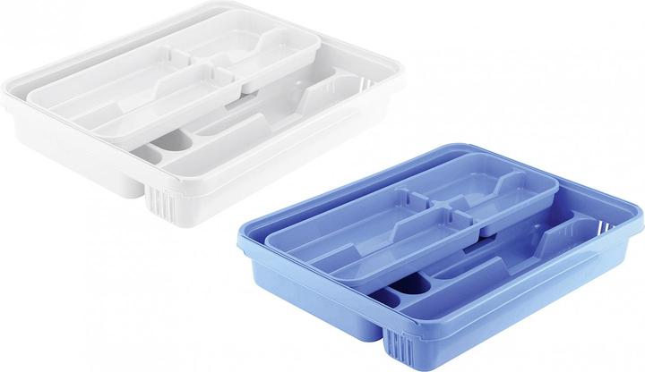 Actual product image Axentia Cutlery tray, sliding insert
