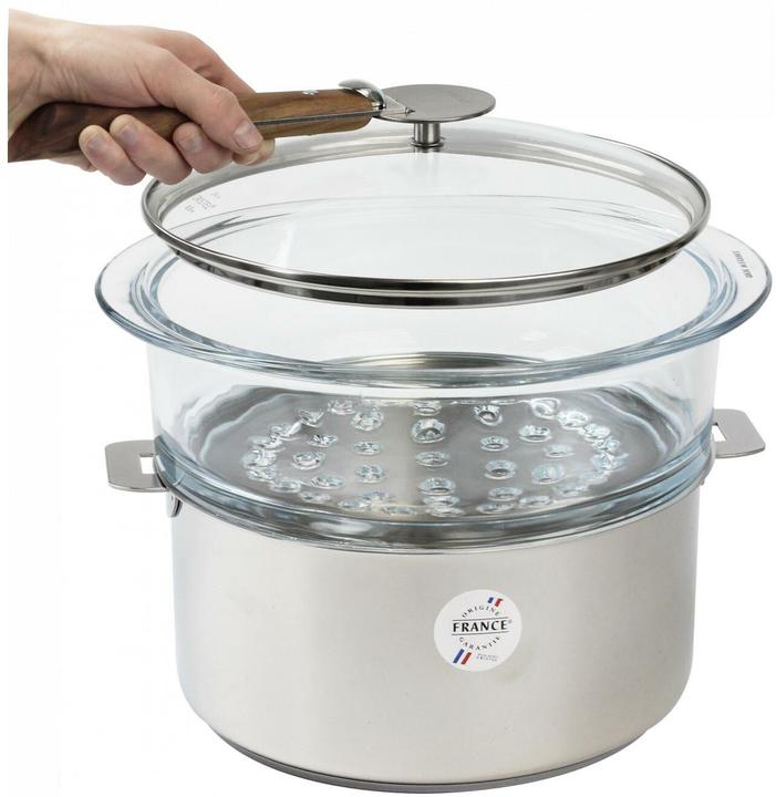 Immagine prodotto Cristel Inserto per la cottura a vapore (20 cm, Vetro)