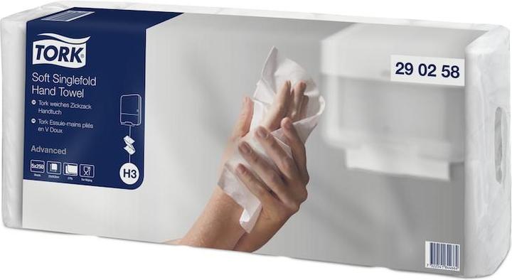 Tork 5X250BL. ADVANCE 25X23CM WHITE 2LG H3 (5 x)