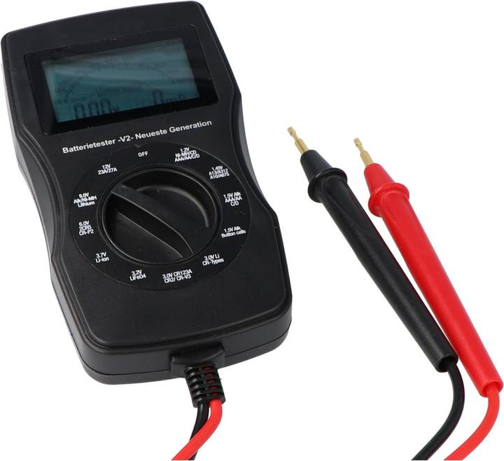 Produktbild AccuCell Akkutest für 1,2V, 3,2V, 3,6v, 3,7V inklusive Innenwiderstandsmessung