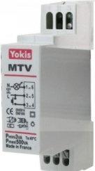Actual product image Urmet Din-skinne elektronisk lysdaemper MTV500M med soft start/soft stop