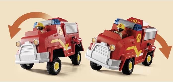 Actual product image Playmobil Fire department emergency vehicle (70914, Playmobil Duck On Call)