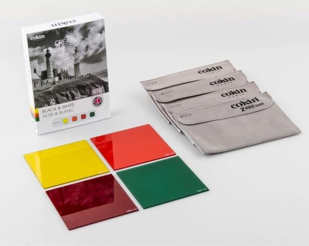 Cokin U400-03 Black & White Kit inkl. 4 Filter (Effekt Filter, 100 mm)