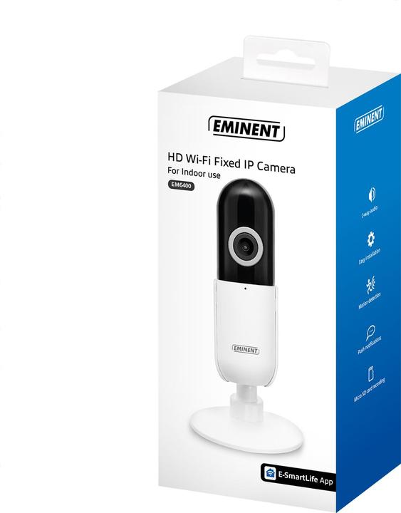 Actual product image Eminent EM6400 Security Camera IP Security Camera Indoor Dome Wall 1280 x 720 Pixel (1280 x 720 pixels)