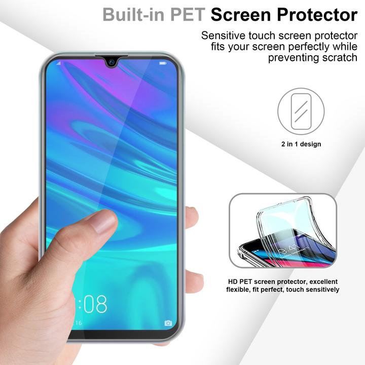 Produktbild Cadorabo TPU Hülle 360 Grad Case (Huawei P Smart (2019), Honor 10 Lite)