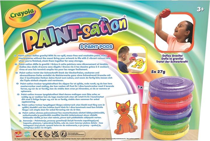 Productafbeelding Crayola Verf Sation kleuren in een pot