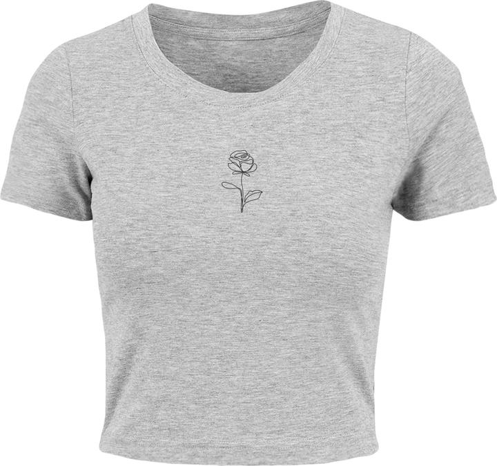 Image du produit Merchcode Tee Femmes Rose Cropped - 118491 (L)